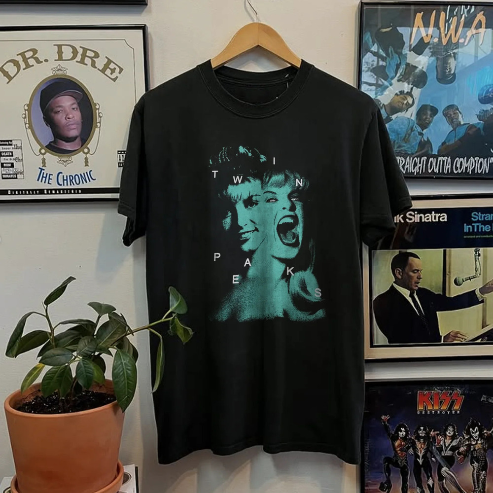 Twin Peaks Laura Palmer Vintage , Black Tee